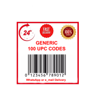 UPC codes Generic