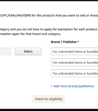 How to request an Amazon GTIN exemption