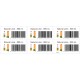 Product Barcode label for All PoS System Worldwide A4-24