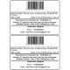Product Barcode label for All PoS System Worldwide A4-8