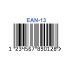 Simple Product Barcode label for All PoS System Worldwide A4-24