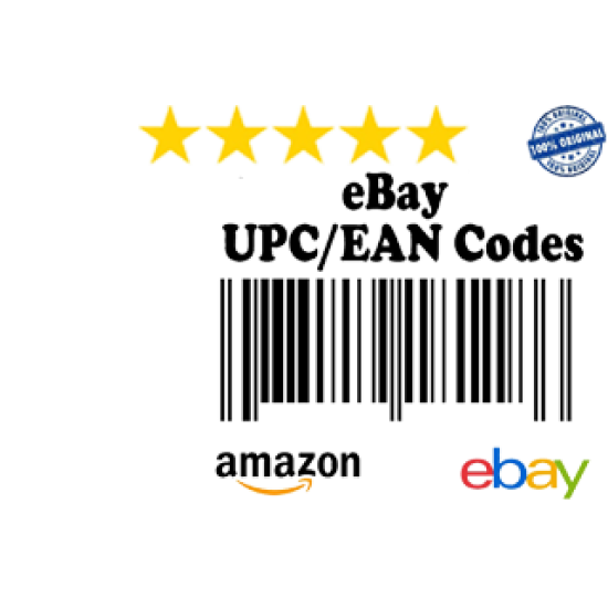 EAN codes for eBay 100 Codes