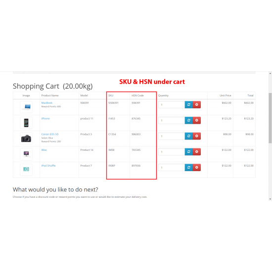 Product ID Plus for OpenCart3x 