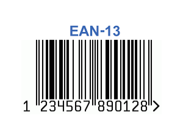 EAN Barcodes 1000, only codes